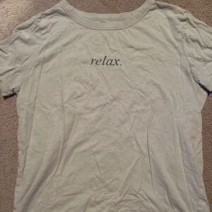 relax oversized tee